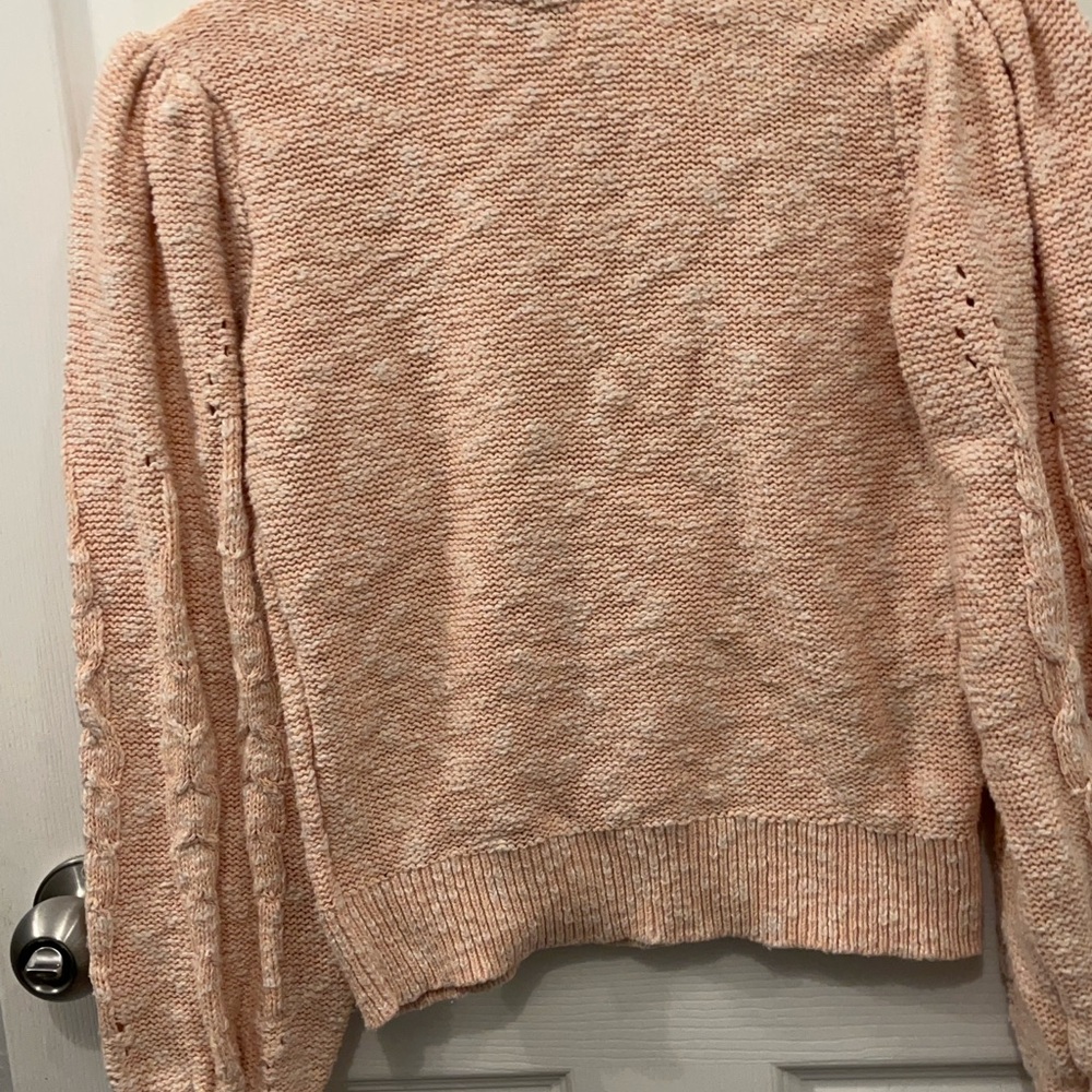 Gentle Fawn Pink Cable Knit Sweater - Picture 4 of 8